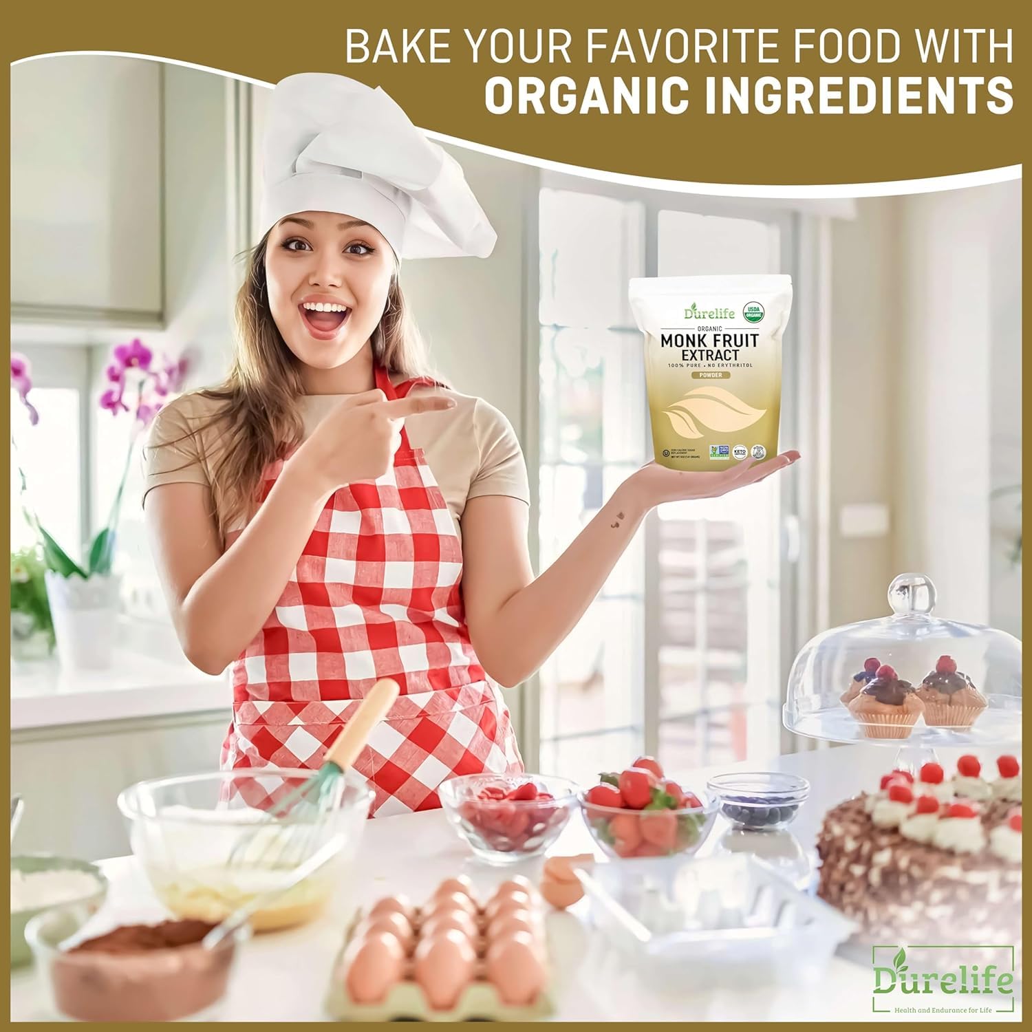 DureLife bag in a kitchen setting illustrating everyday practical use