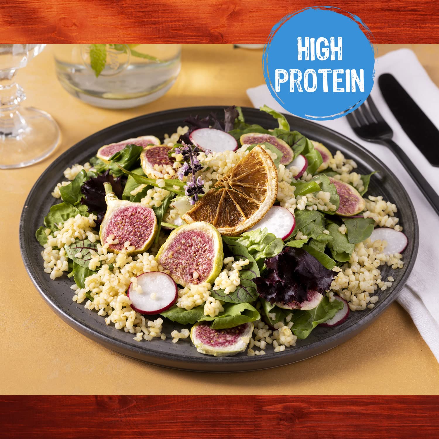 Duru prepared pilaf with bulgur illustrating satisfying meal option