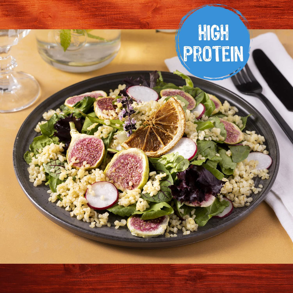 Duru prepared pilaf with bulgur illustrating satisfying meal option