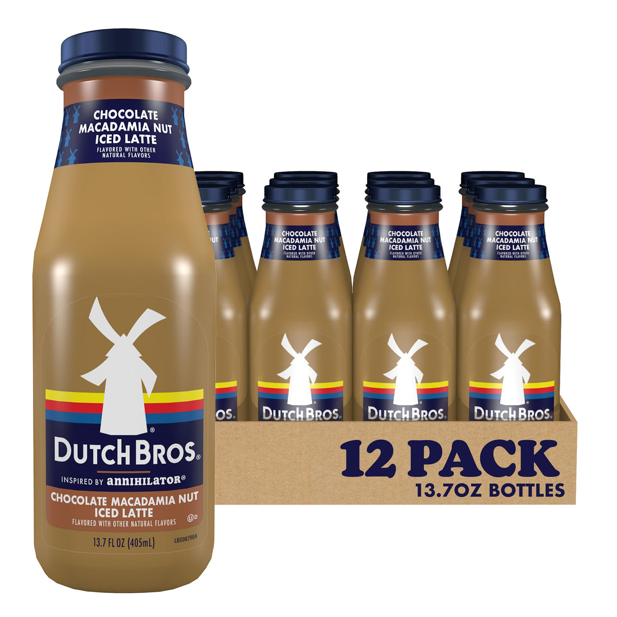 Dutch Bros front bottle view showing label and ready-to-drink convenience