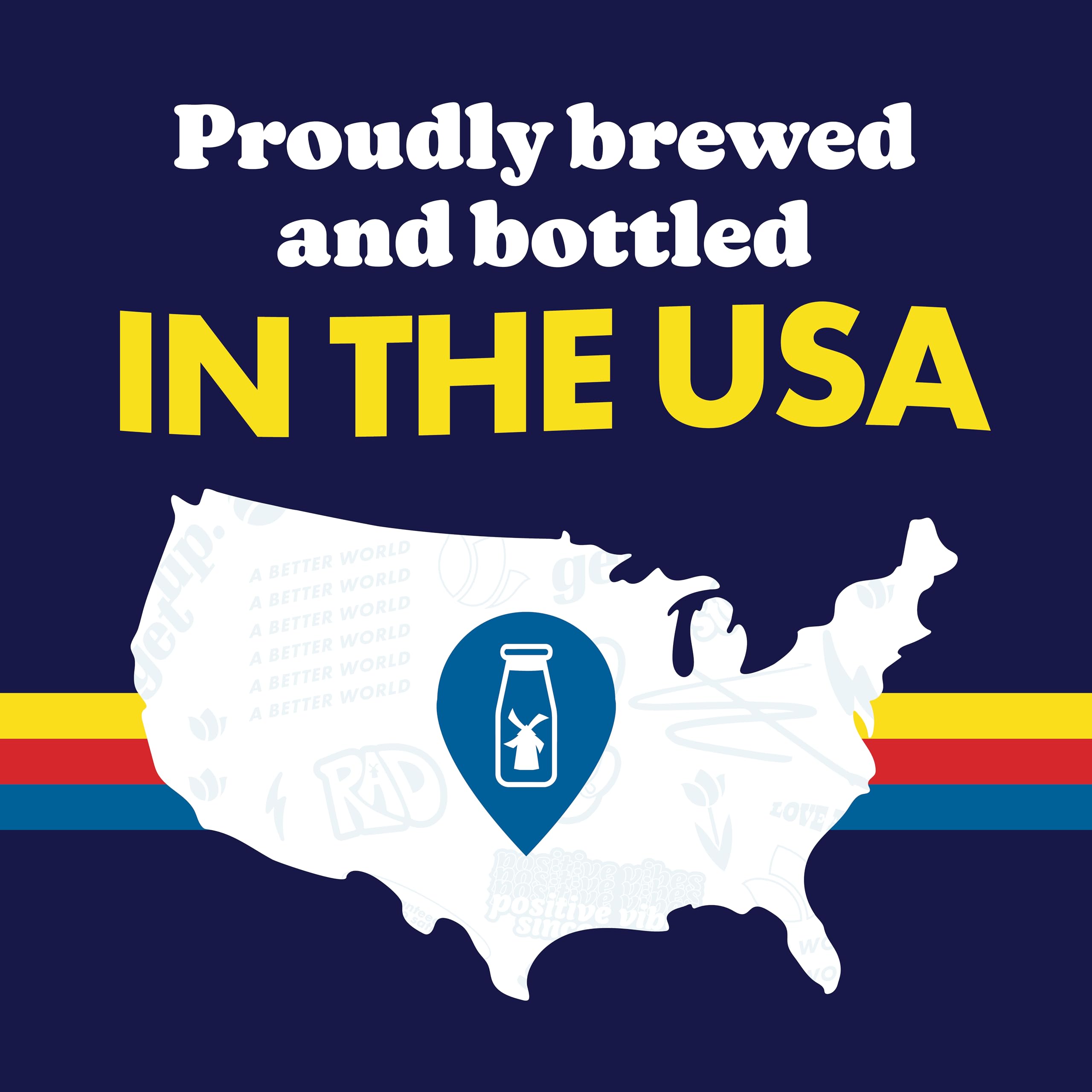 Dutch Bros nutritional panel close-up helping shoppers see ingredients