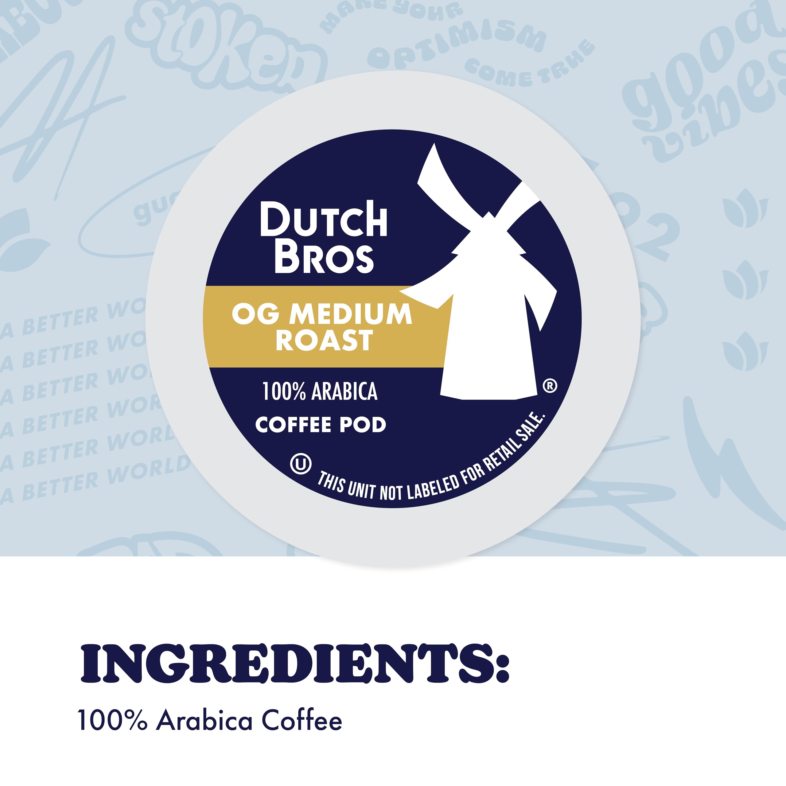 Single-serve brewer with Dutch Bros pod inserted for quick, consistent brewing