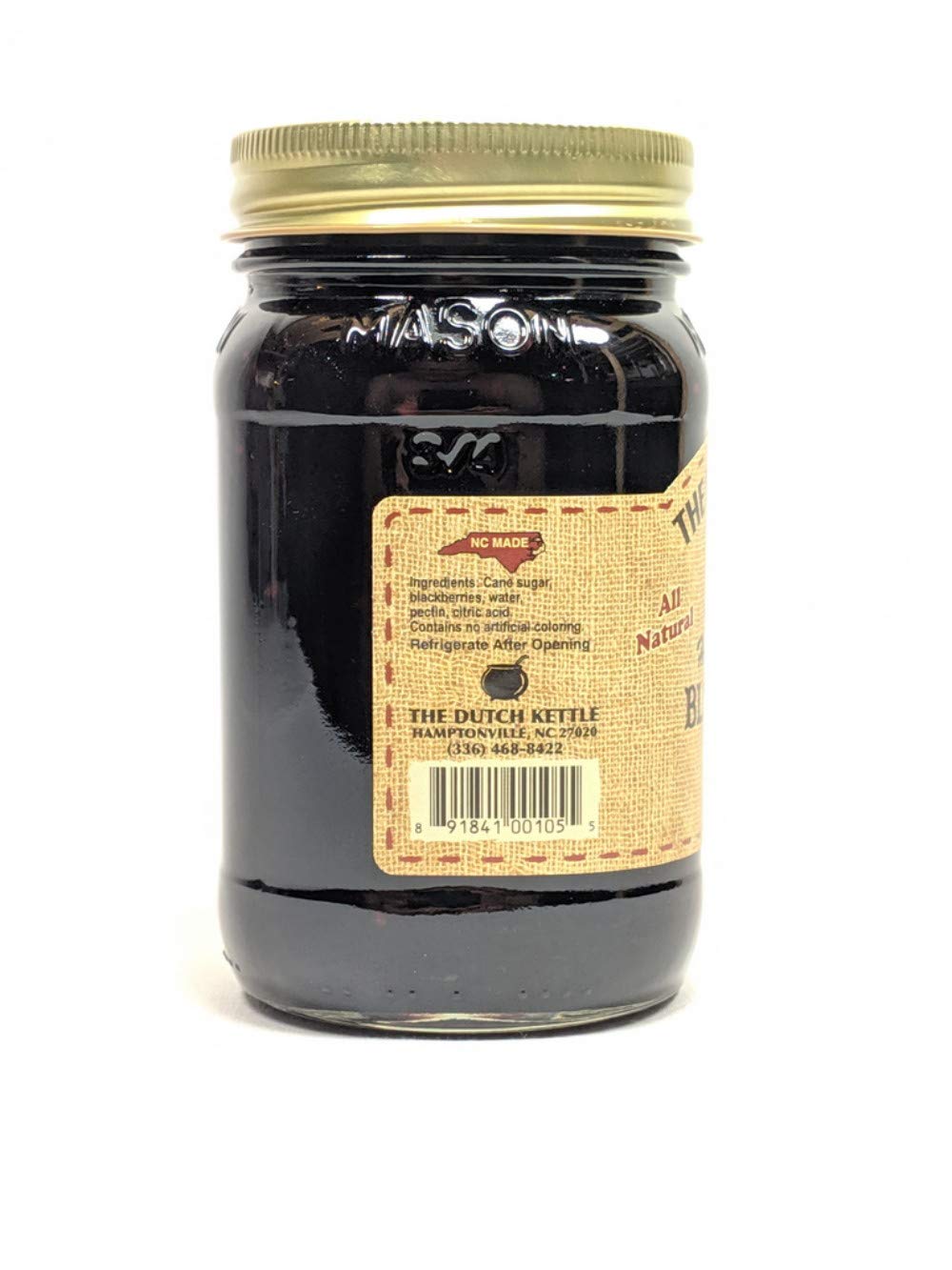 Two reusable The Dutch Kettle jars on a kitchen counter, demonstrating storage and tabletop presentation