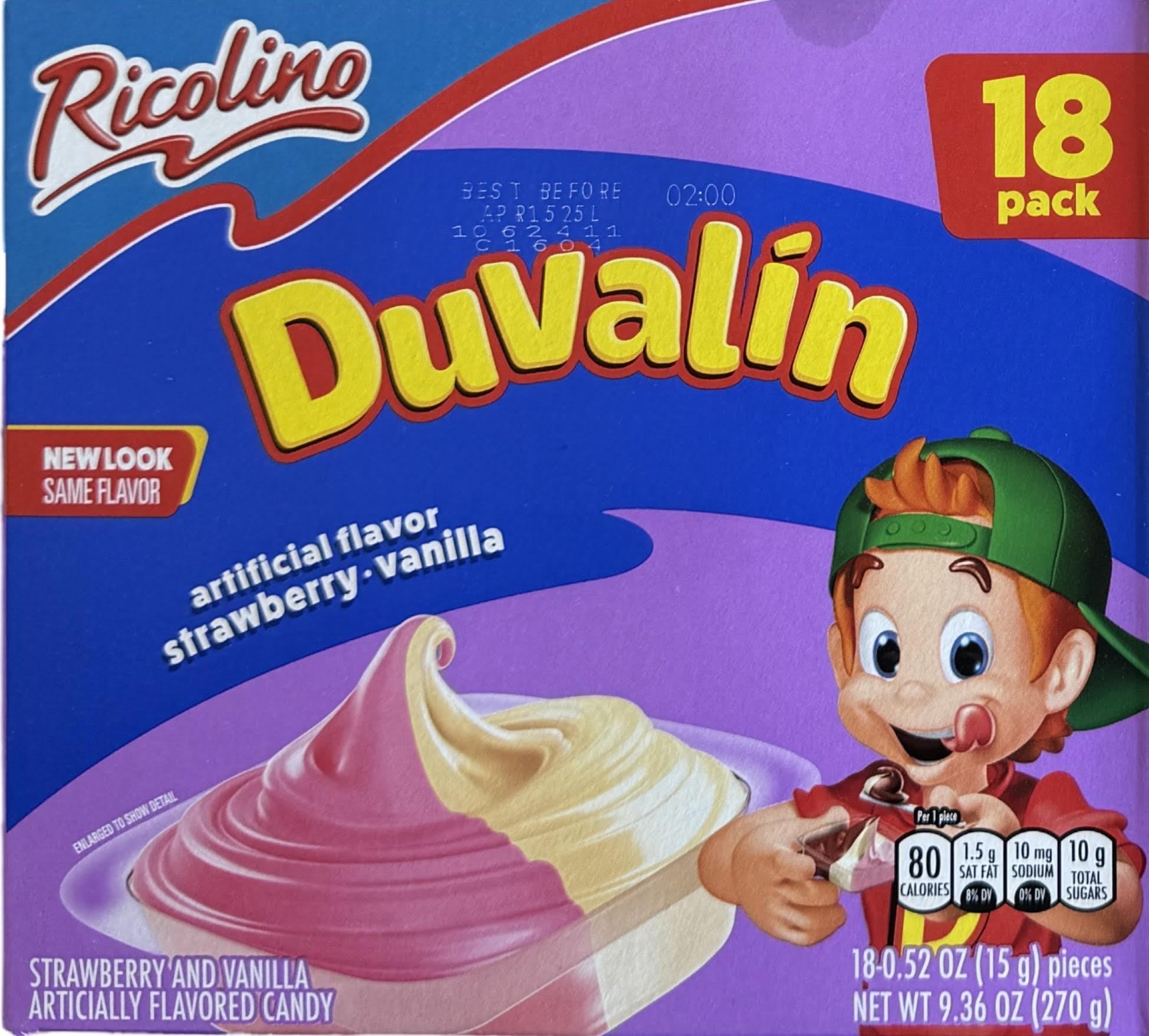 Duvalín cup held in hand to show scale and convenient single-serve portion