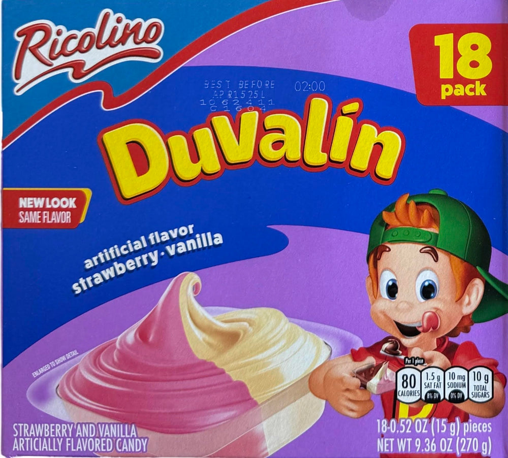 Duvalín cup held in hand to show scale and convenient single-serve portion