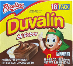 Duvalín spoonful of strawberry-vanilla showing creamy texture and tempting scoop