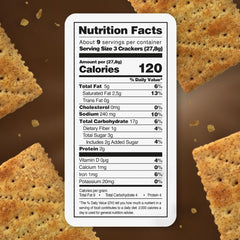 DUX close-up of cracker texture highlighting crunchy quality