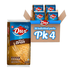 DUX front packaging showing box and nutritional benefit