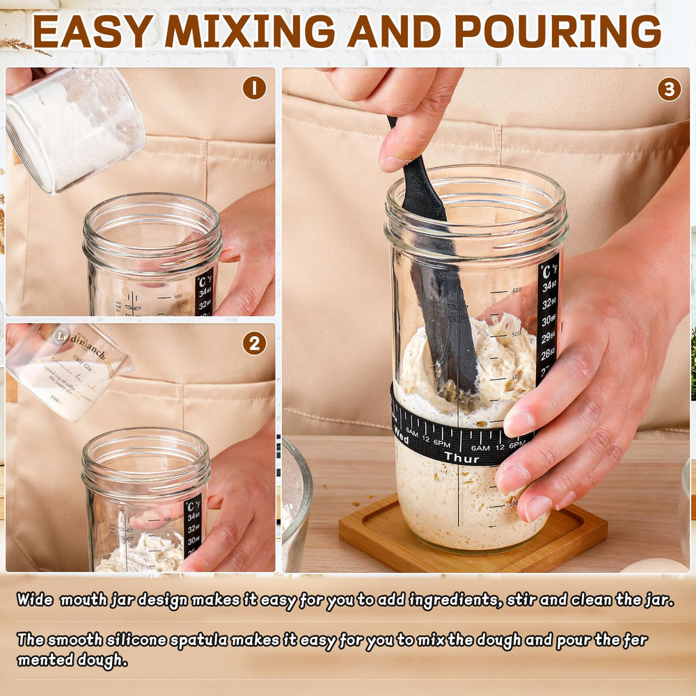 DWTS DANWEITESI silicone spatula and scraper set displayed to reduce waste and simplify mixing