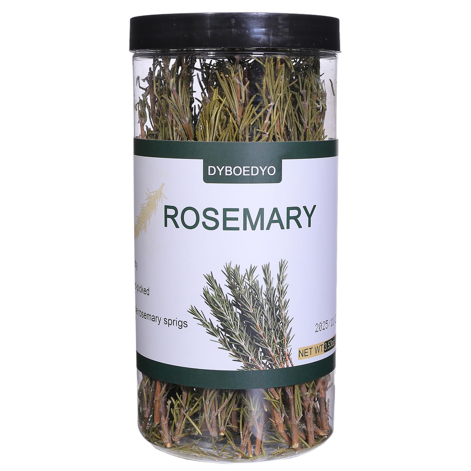 DYBOEDYO front jar view showing sealed packaging and herb supply benefit