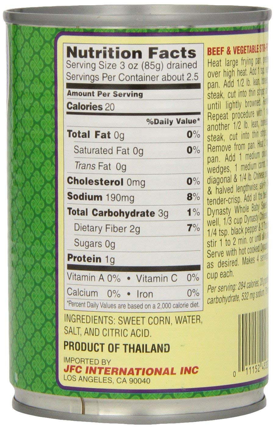 Dynasty close-up of sweet corn kernels highlighting tender texture
