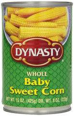 Dynasty front packaging showing 15-ounce cans for pantry convenience