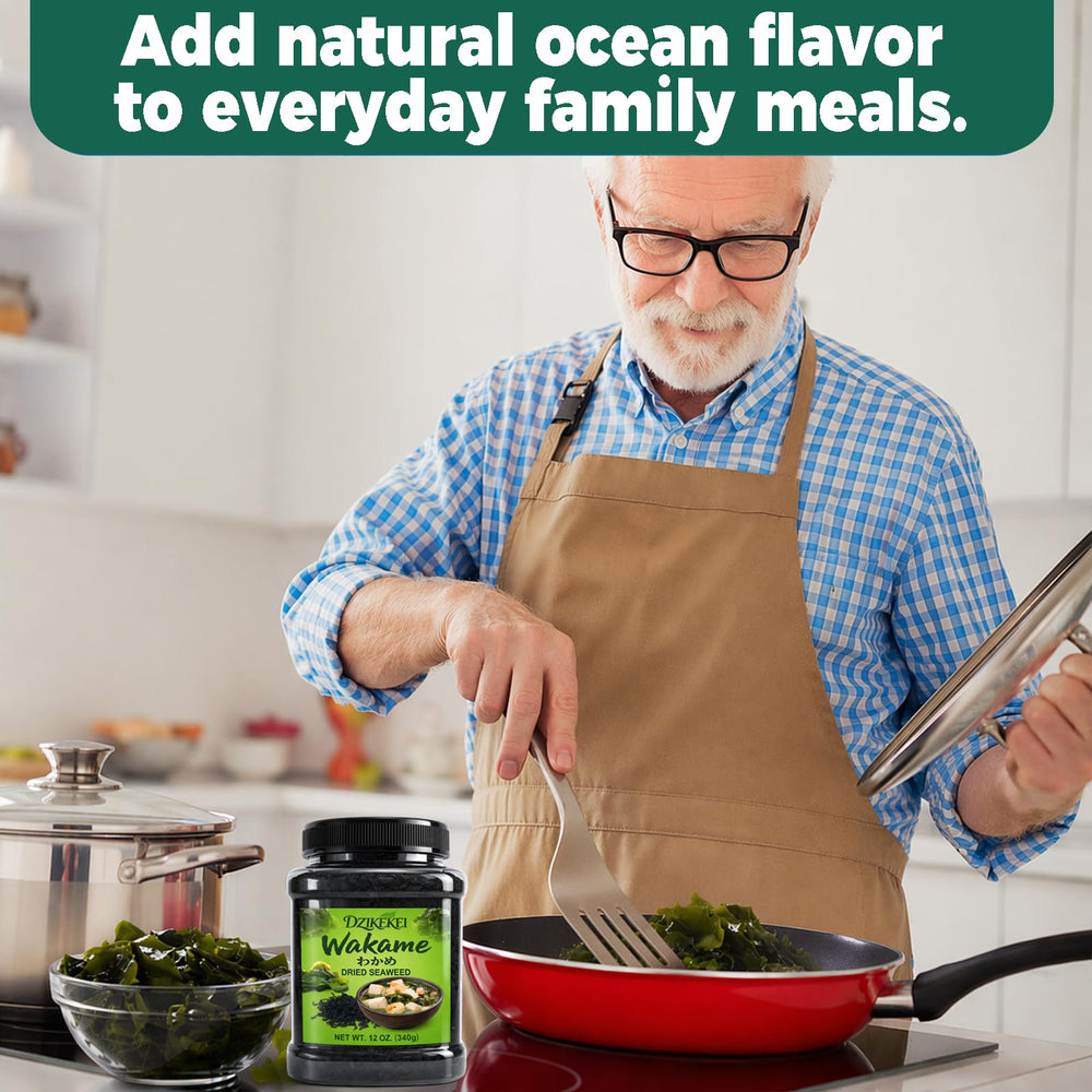 dzikekei seaweed salad plated showing fresh texture and flavor