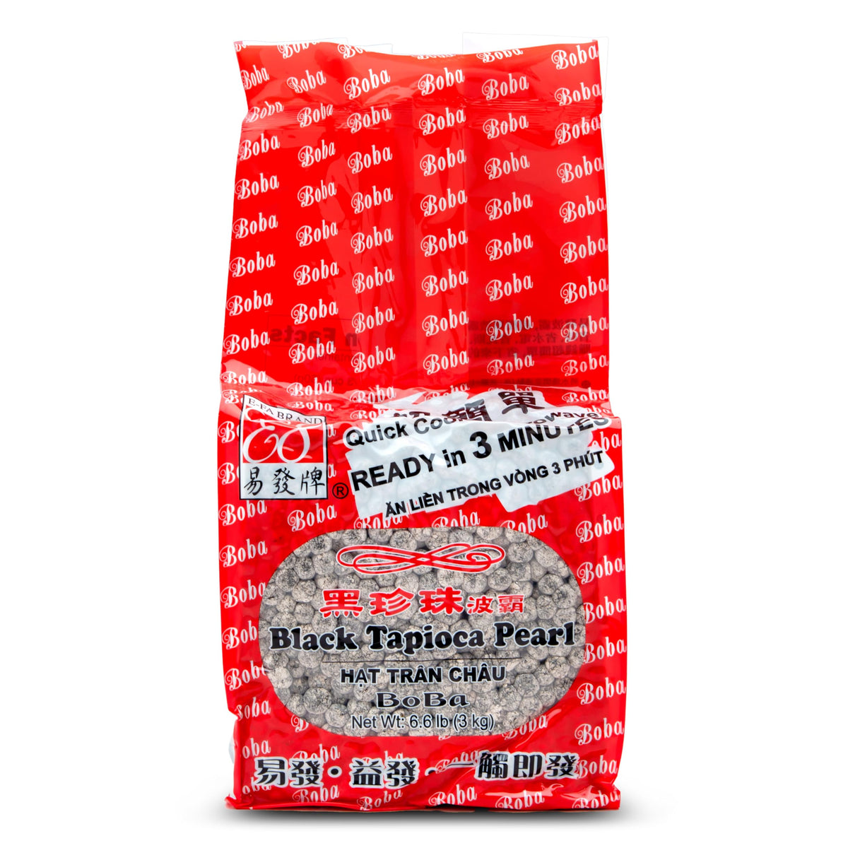 E-FA BRAND front packaging showing bulk pack and quick-cook promise
