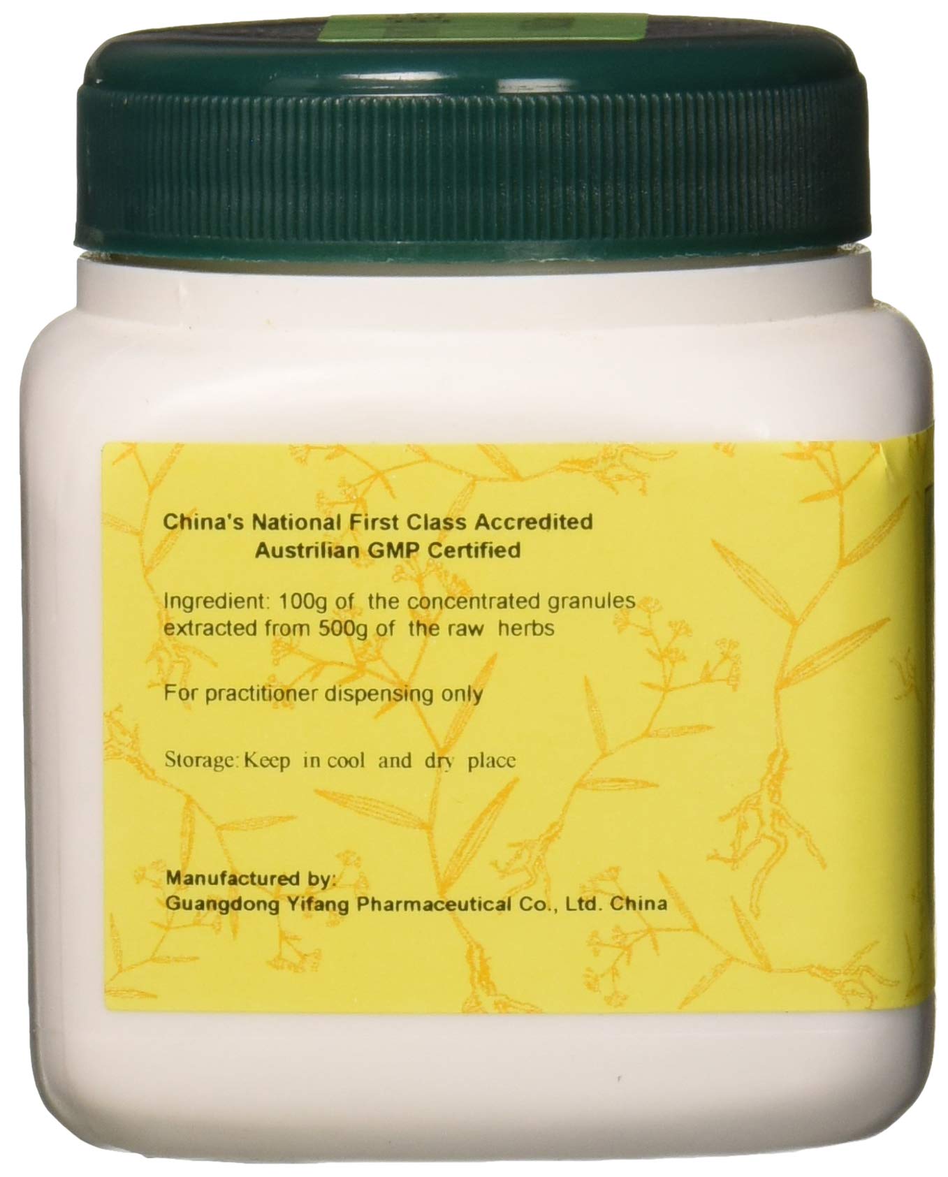E-Fong granules close-up texture of yi mu cao granules, quick-dissolve benefit