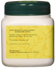 E-Fong granules close-up texture of yi mu cao granules, quick-dissolve benefit