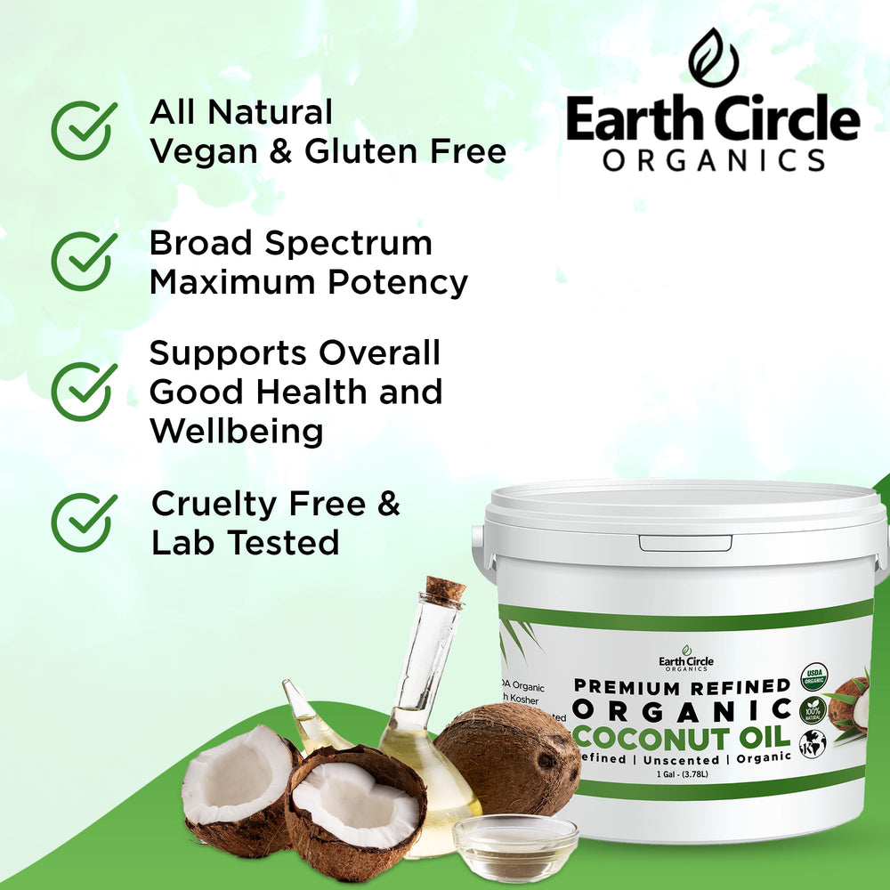 Earth Circle Organics applied to hair showcasing conditioning benefit