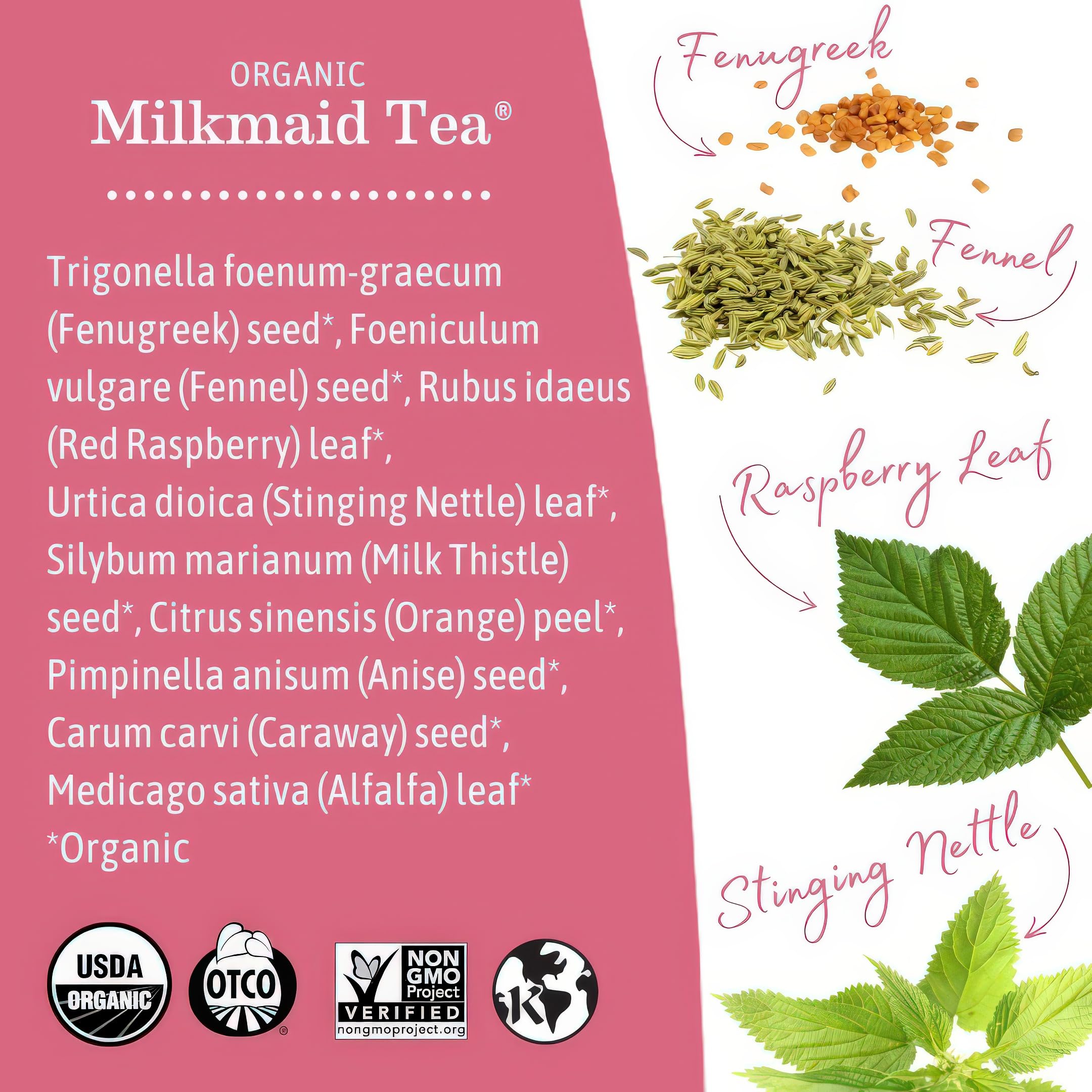 Earth Mama steaming cup of Milkmaid Tea offering warm soothing hydration