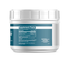Earthborn Elements scoop measuring powder for precise portions and consistent results