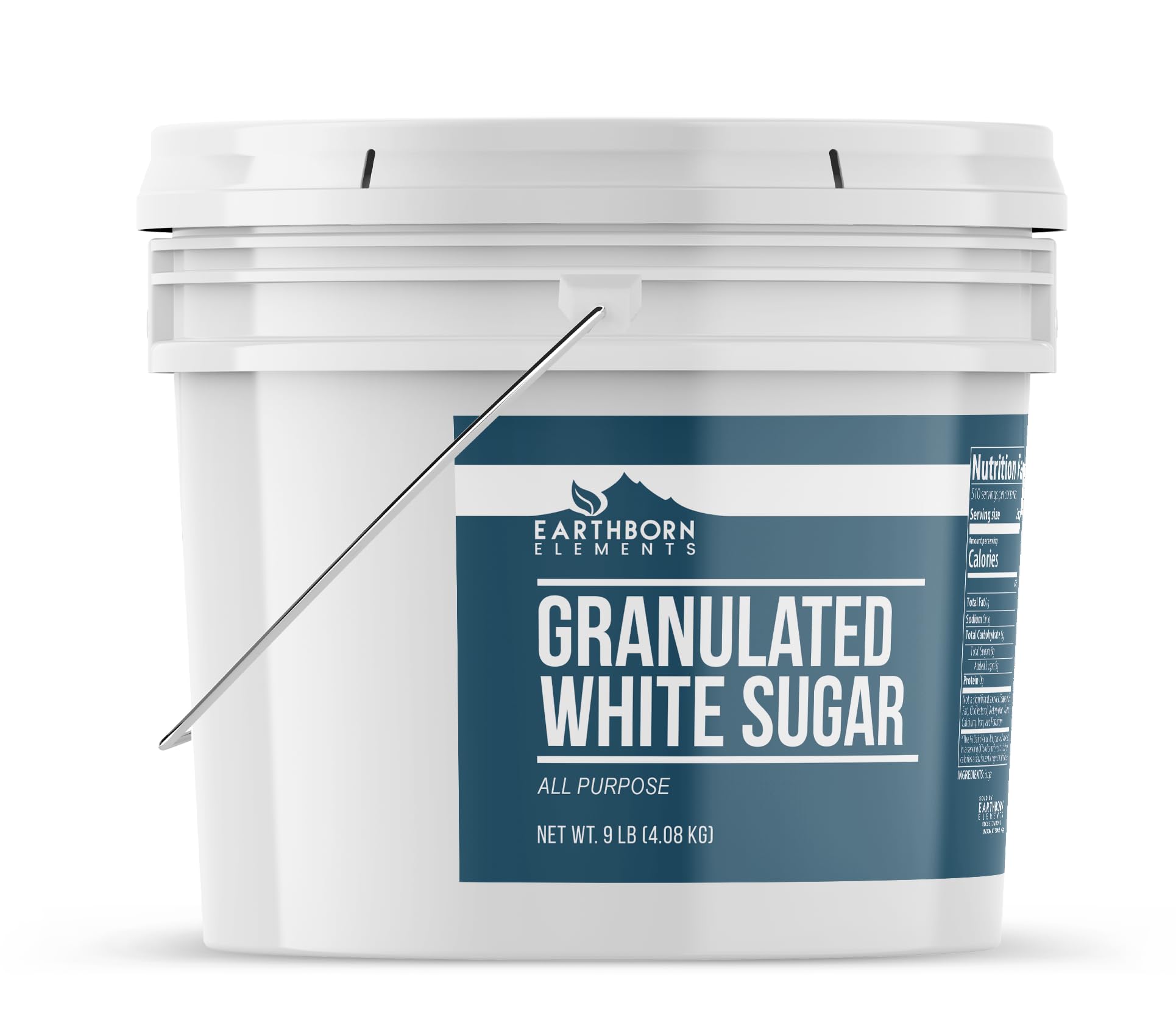 Earthborn Elements sugar close-up granule texture for consistent baking performance
