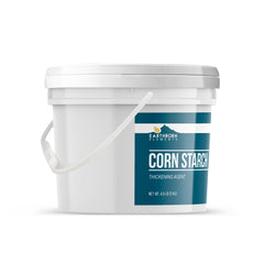Earthborn Elements pouring corn starch close-up demonstrating fine texture