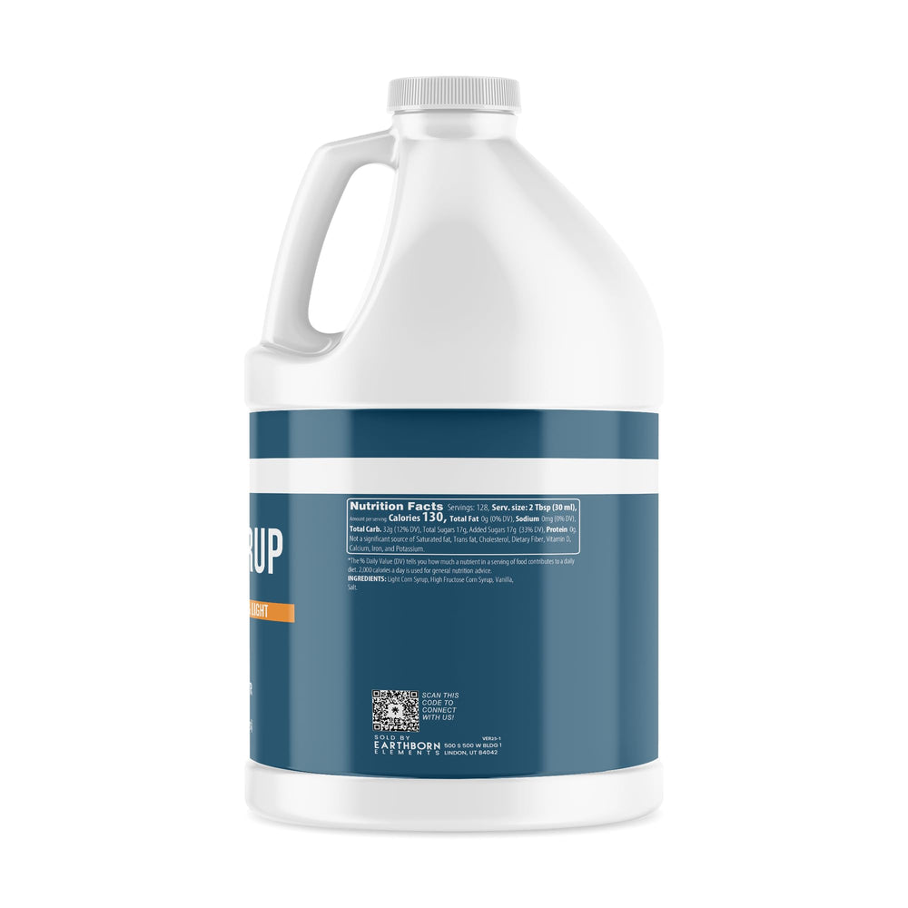 Earthborn Elements syrup pouring close-up showing smooth texture for glossy results