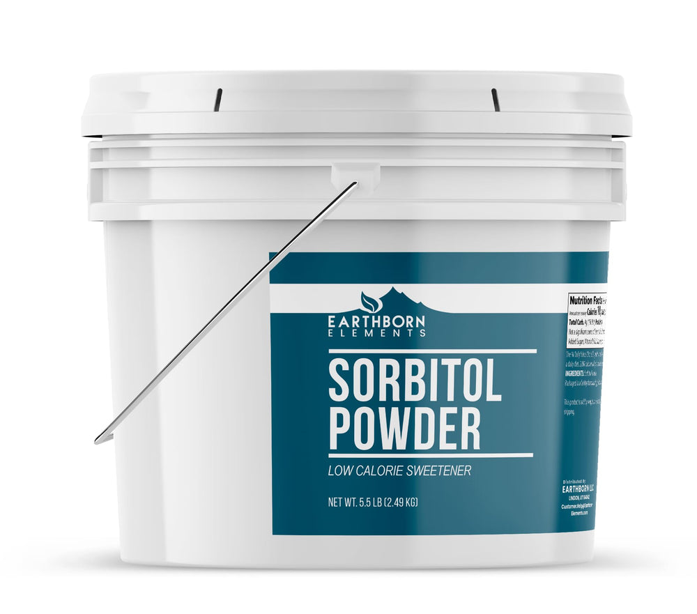 Earthborn Elements sorbitol in a bowl being mixed into dough benefit: improves moisture retention