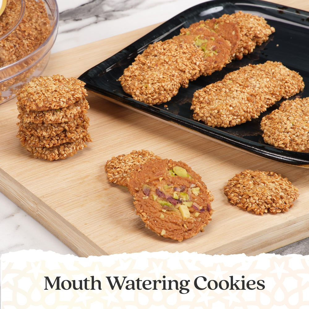 Eastanbul cookies on platter suggesting shared serving at gatherings