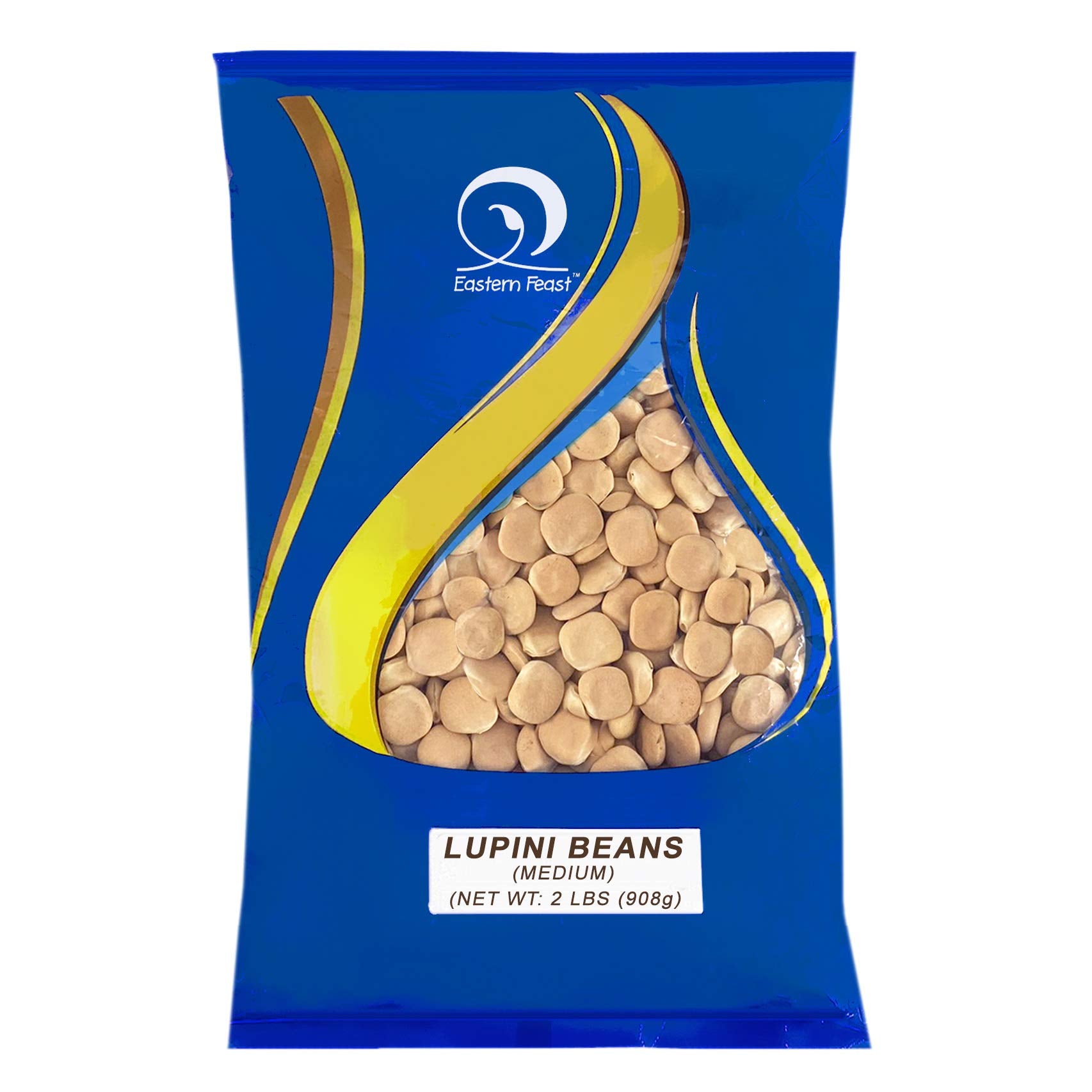 Eastern Feast front packaging showing 2 lb bag and product name with clear label benefit