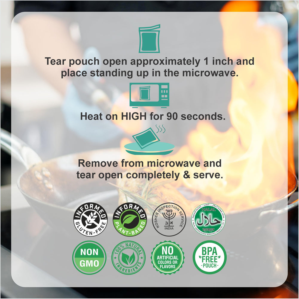 Eat Regal pouch nutrition and ingredients label visible for transparency and dietary information