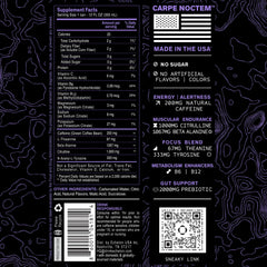 Echelon close-up label focusing on ingredients and clean formulation