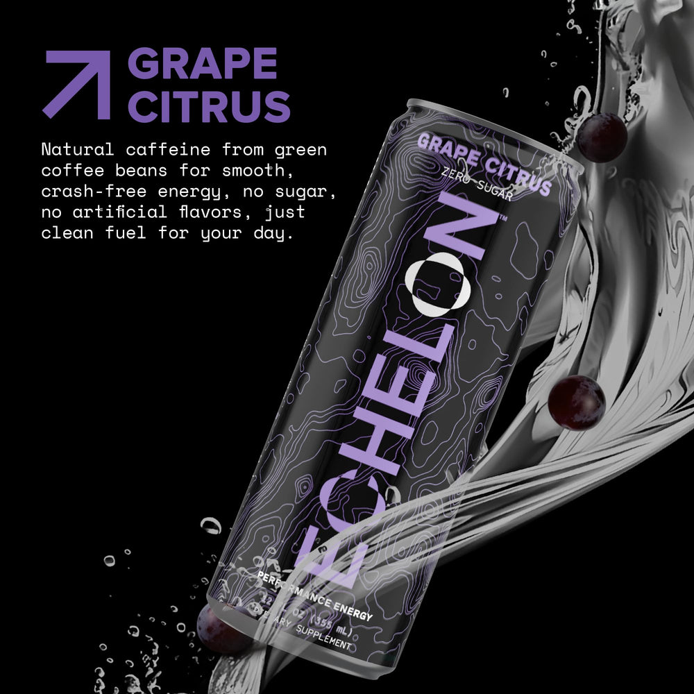 Echelon can beside dumbbells in a workout scene for pre-exercise fuel
