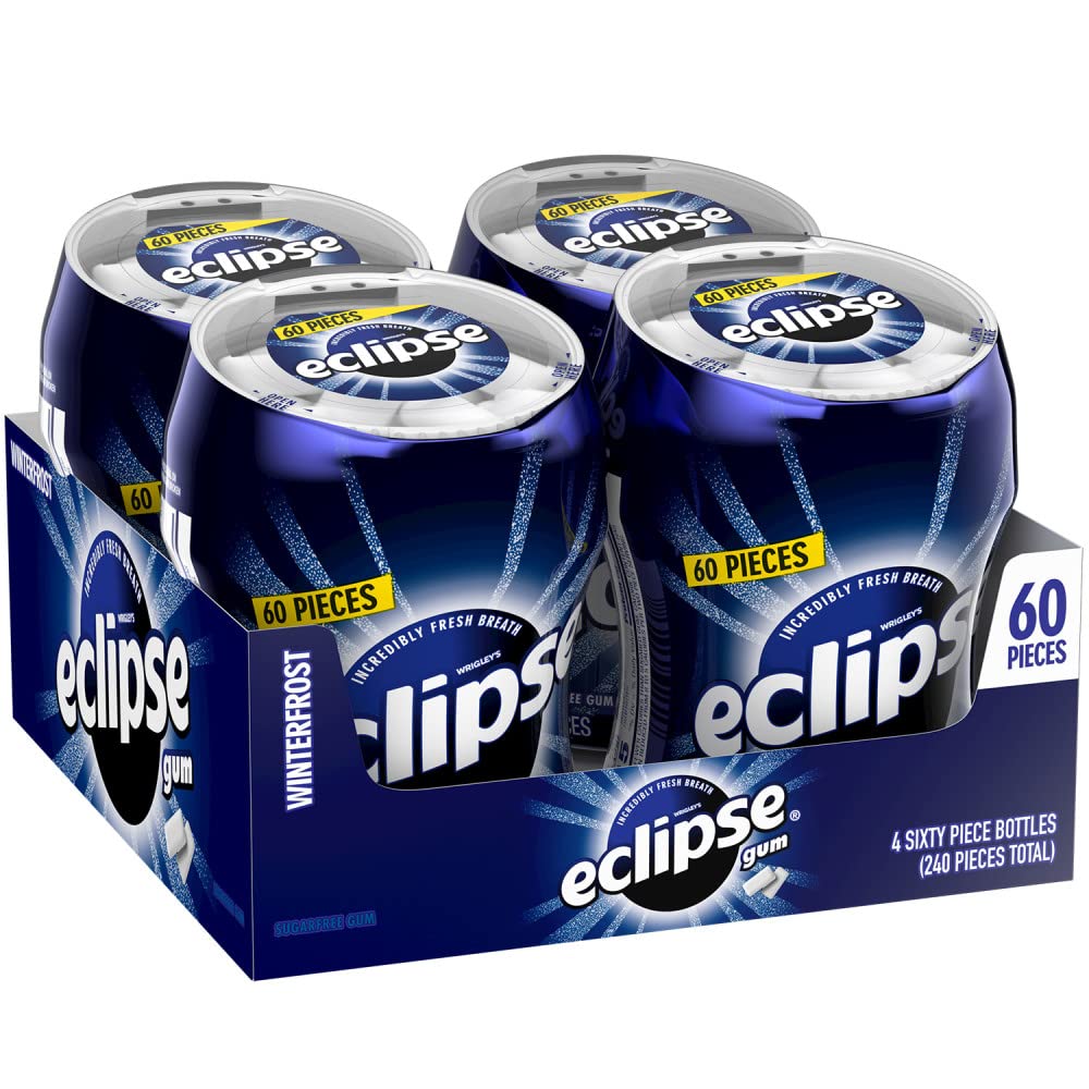 eclipse front packaging showing resealable bottle and mint branding for convenience