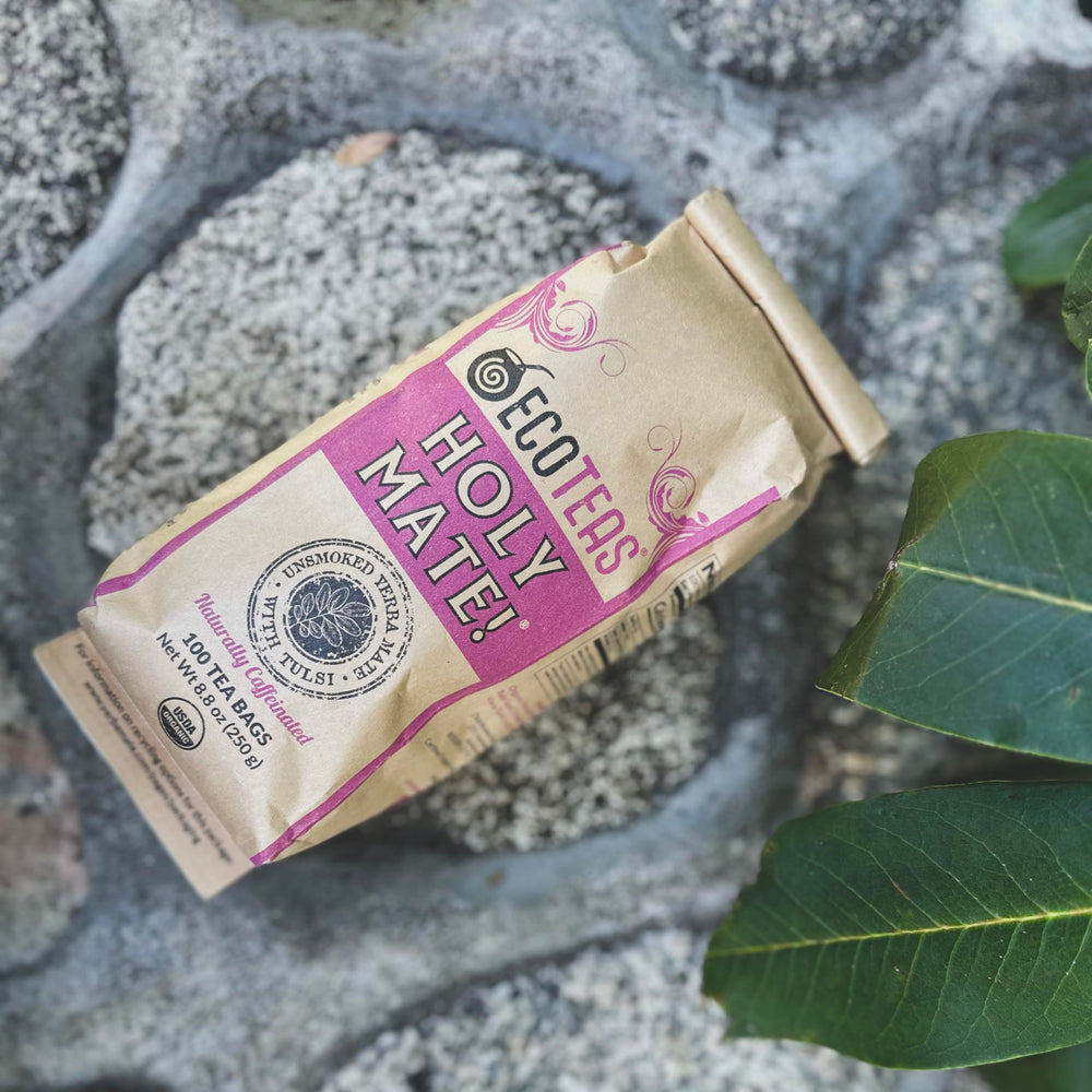 ECOTEAS lifestyle shot of morning routine offering gentle alertness