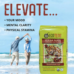 ECOTEAS pouring brewed mate into a traditional gourd for authentic ritual enjoyment