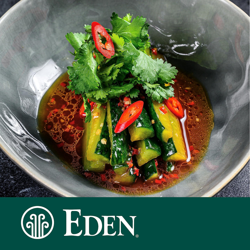 Eden Organic oil mixed into salad dressing for enhanced nutty flavor