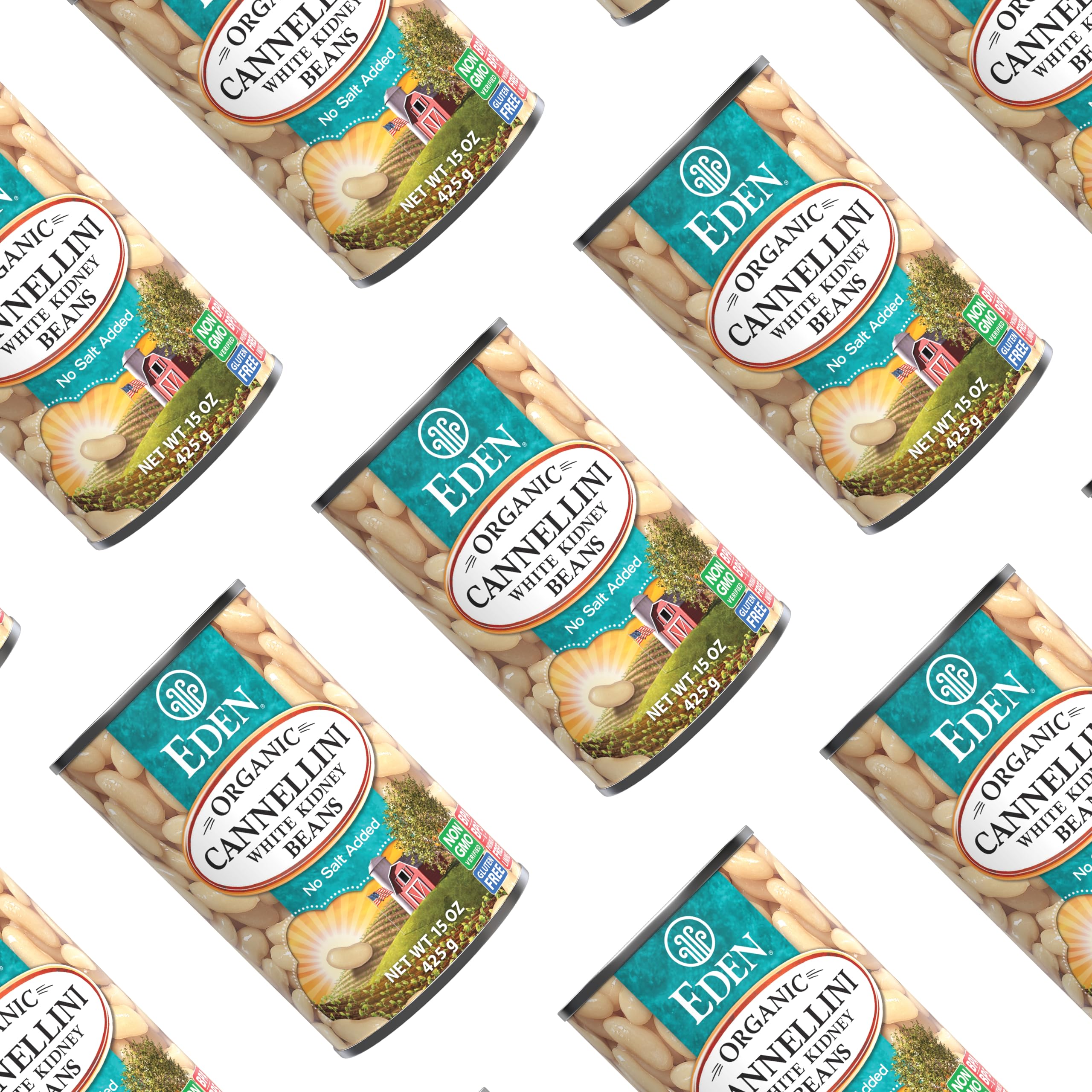 Eden Cannellini beans in minestrone soup illustrating hearty use
