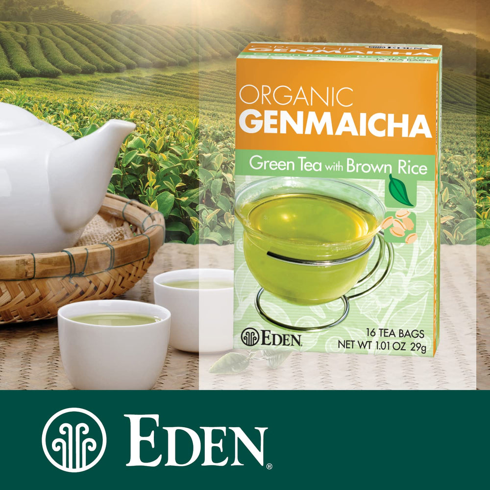 Eden Genmaicha plantation near Uji illustrating traditional organic growing