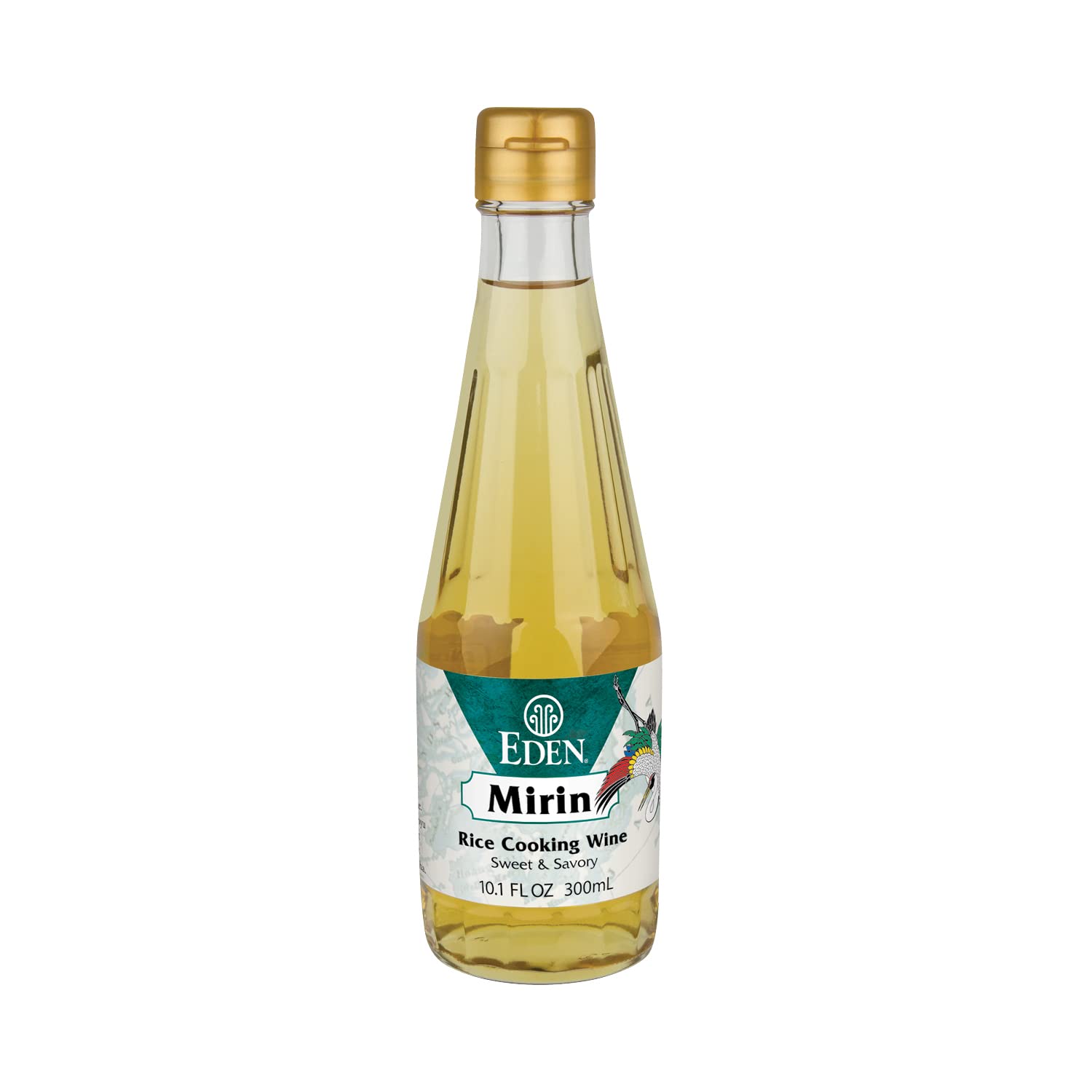 CREATION AND MAINTENANCE OF PURITY IN FOOD Eden Mirin front label showing organic origins and purity