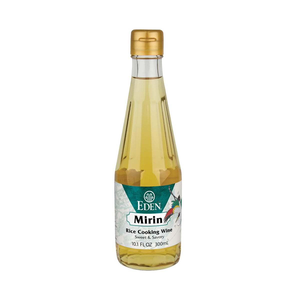 CREATION AND MAINTENANCE OF PURITY IN FOOD Eden Mirin front label showing organic origins and purity