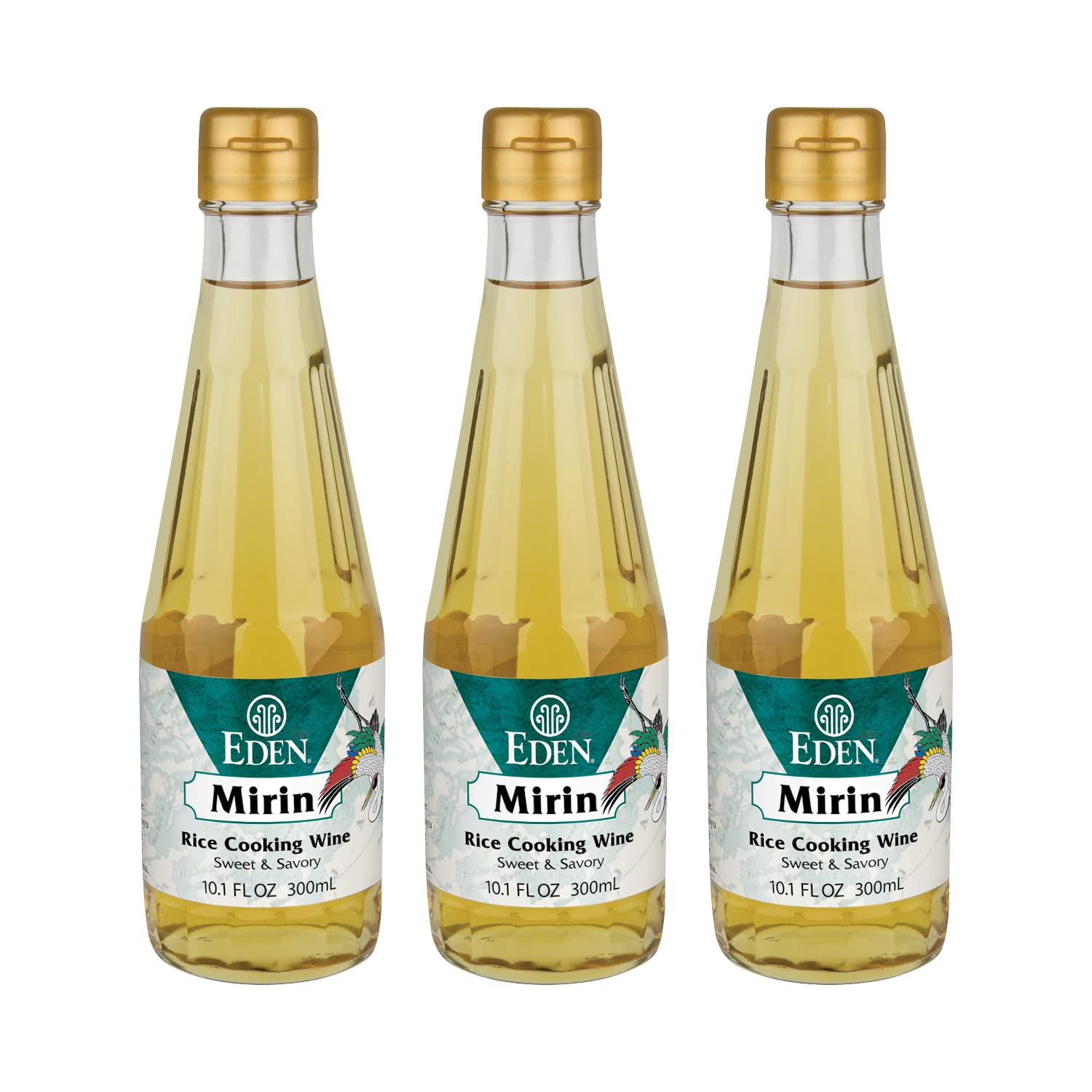 Eden Mirin front label showing brand and natural brewing benefit