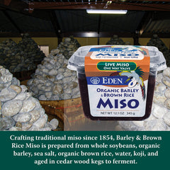 Eden Organic miso soup in bowl demonstrating flavorful broth enhancement