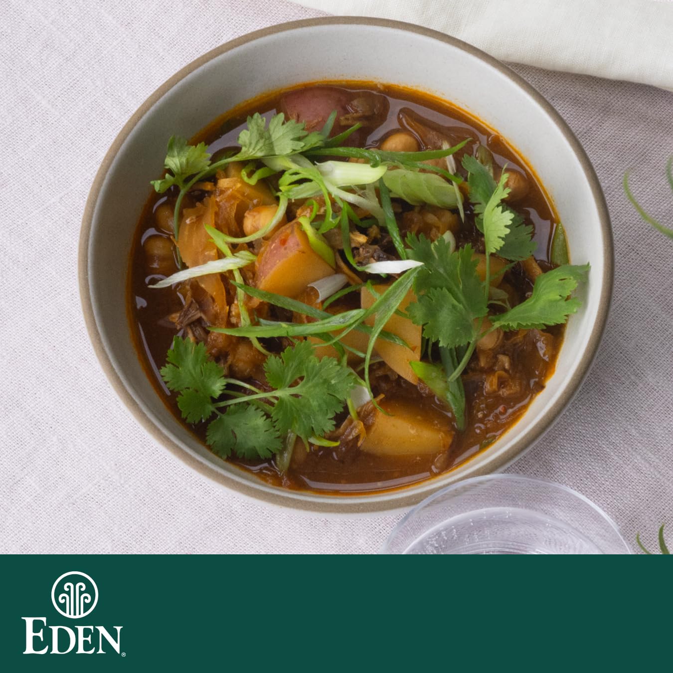 Eden Organic miso blended into dressing in bottle for bright, balanced seasoning