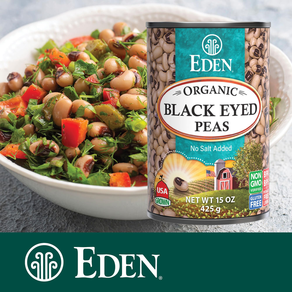 CREATION AND MAINTENANCE OF PURITY IN FOOD black eyed peas served in bowl demonstrating a plated serving suggestion