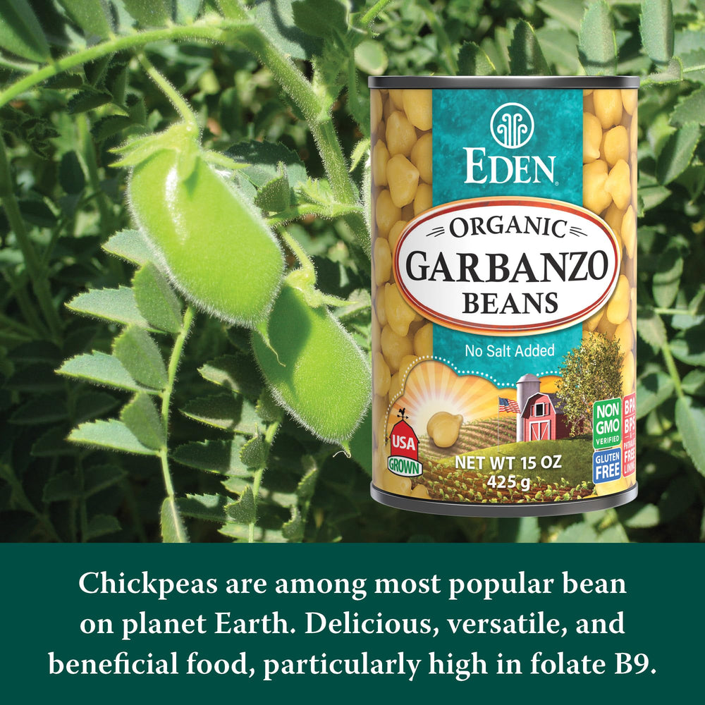 Eden Organic aquafaba pouring from can showcasing vegan egg substitute