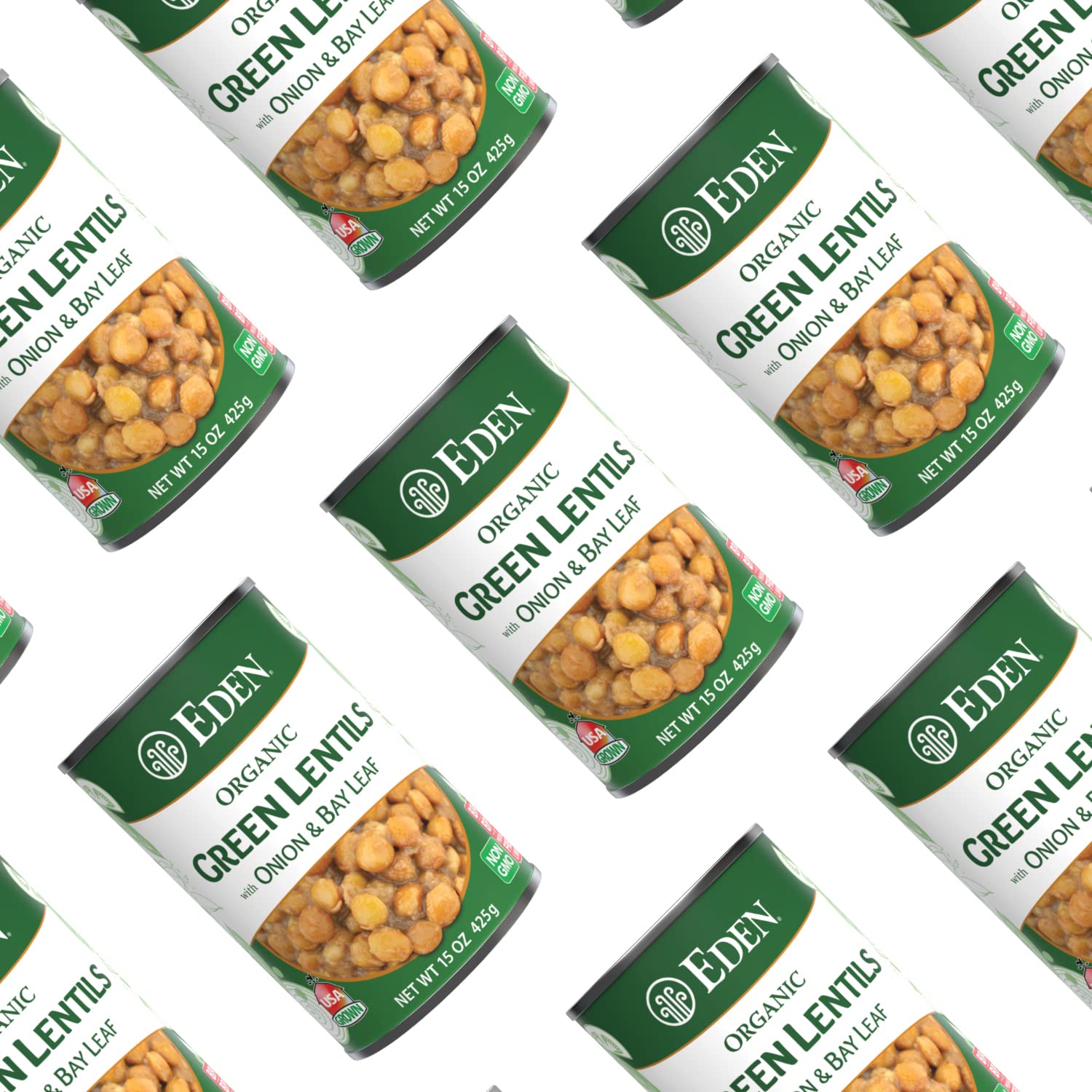Eden Organic label and certifications showing non-GMO vegan kosher assurances