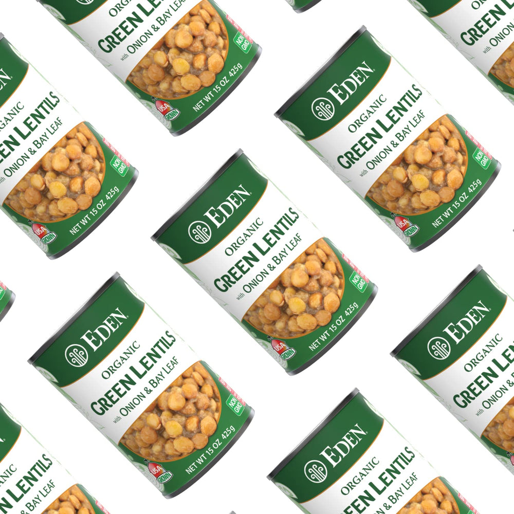 Eden Organic label and certifications showing non-GMO vegan kosher assurances