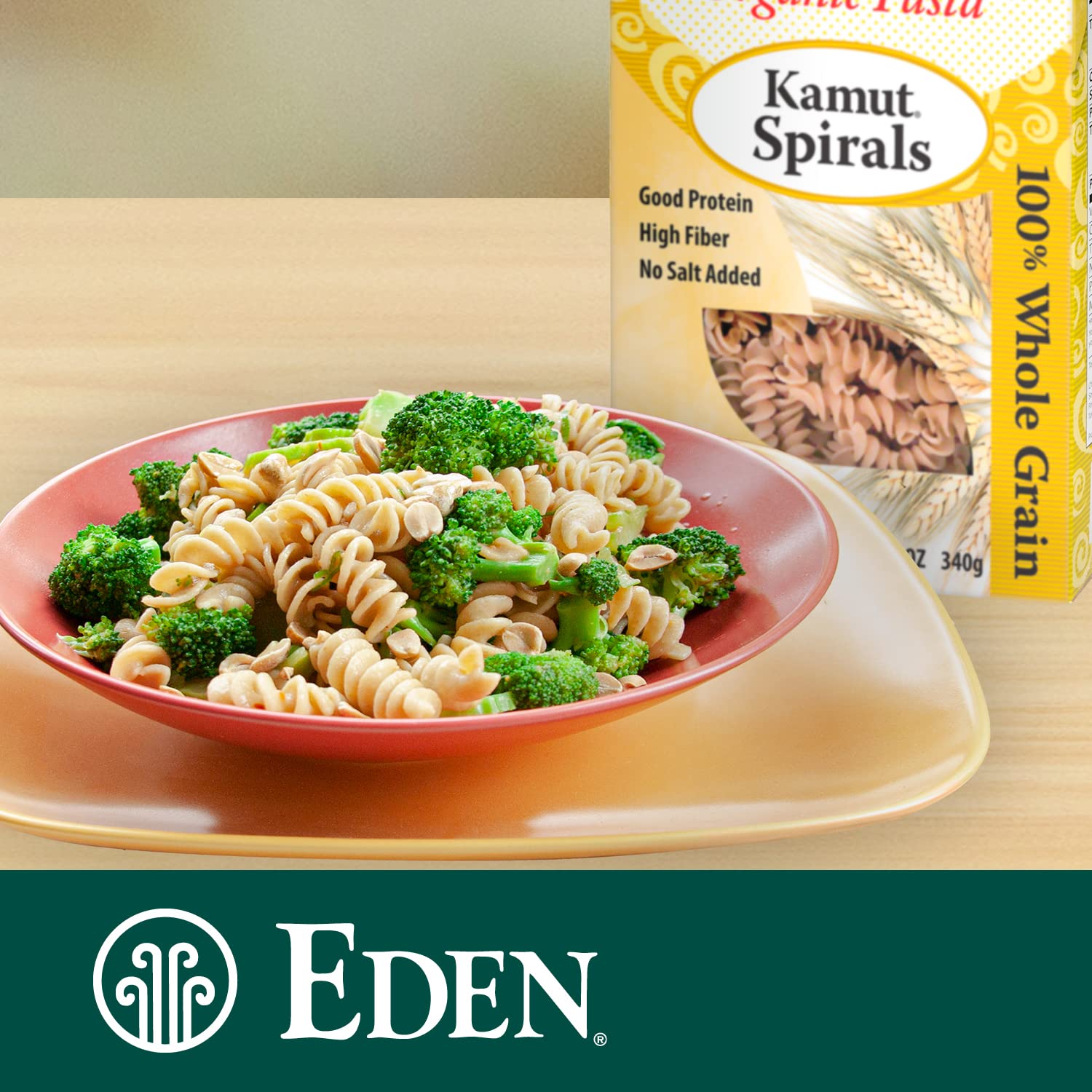 Eden Organic two 12 oz boxes side-by-side showing actual package size