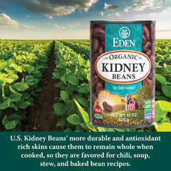Eden Organic close-up of bean texture highlighting firm consistency