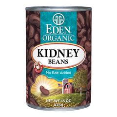Eden Organic kidney beans in chili bowl showcasing hearty meal option